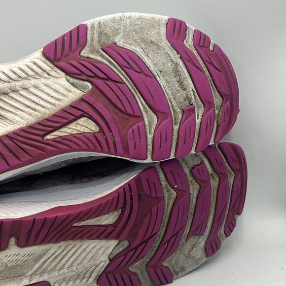 Asics Womens Gel Kayano 29 1012B272 Gray Purple Running Shoes Sneakers Size 11 - Picture 10 of 11